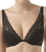 OnGossamer Biscayne Lace V-Plunge Bra