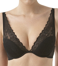 Biscayne Lace V-Plunge Bra